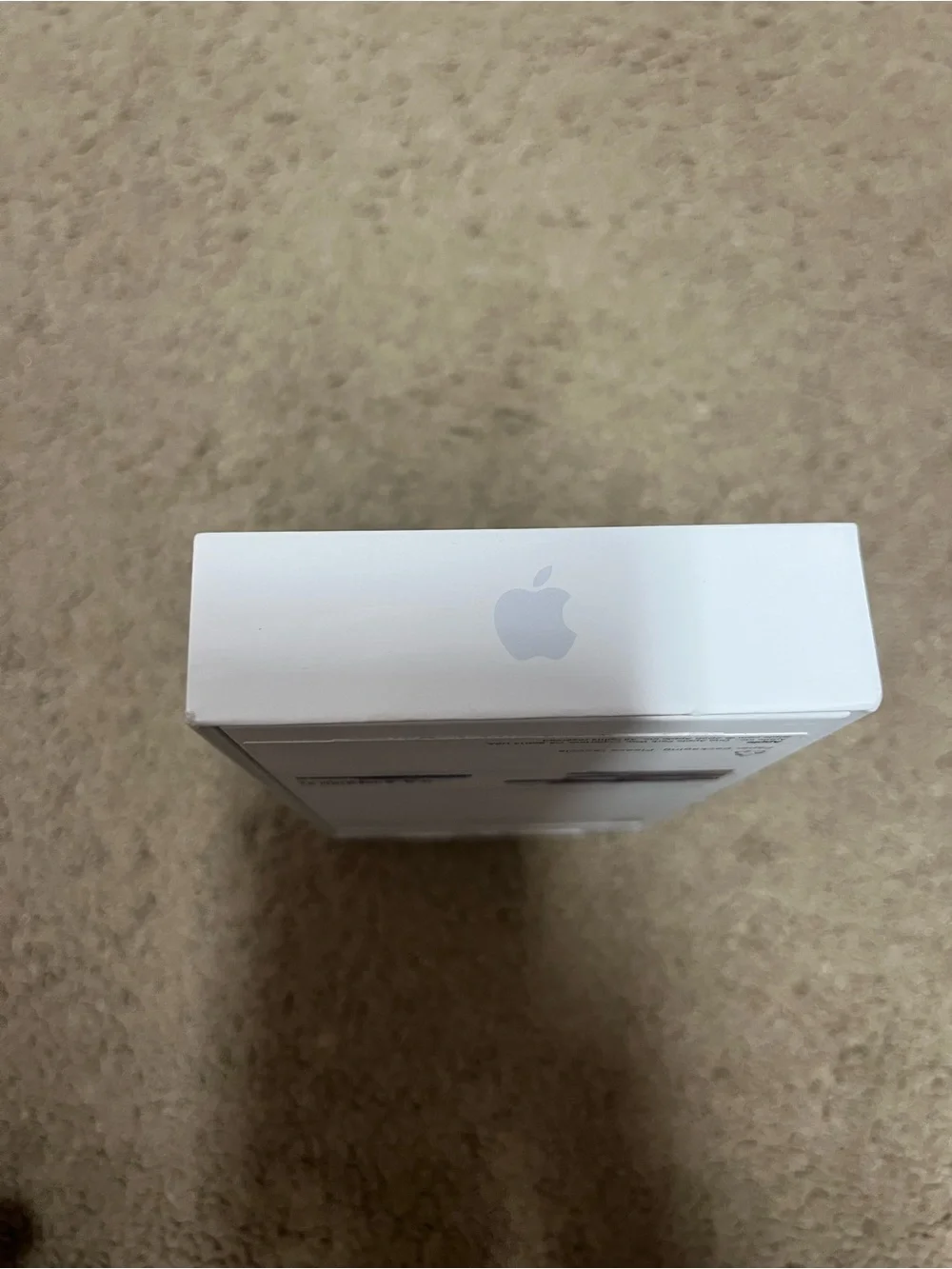 Empty Apple iPhone box for 17e phone-